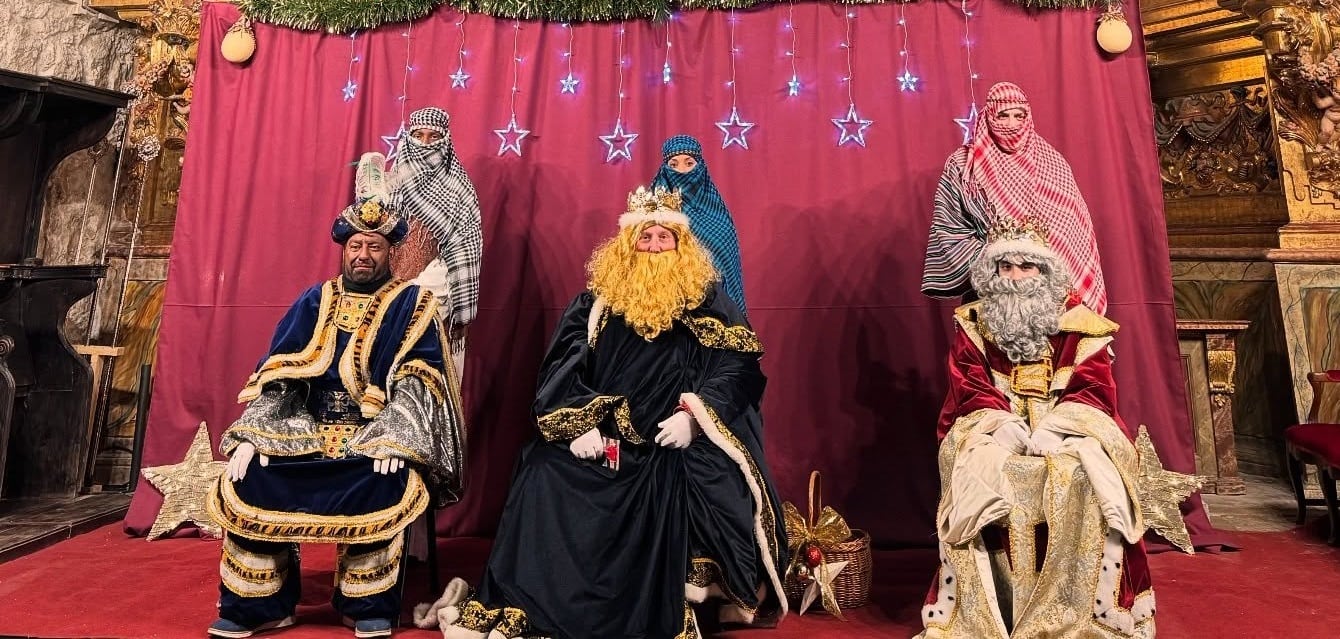 Los Reyes Magos, en Peñafiel