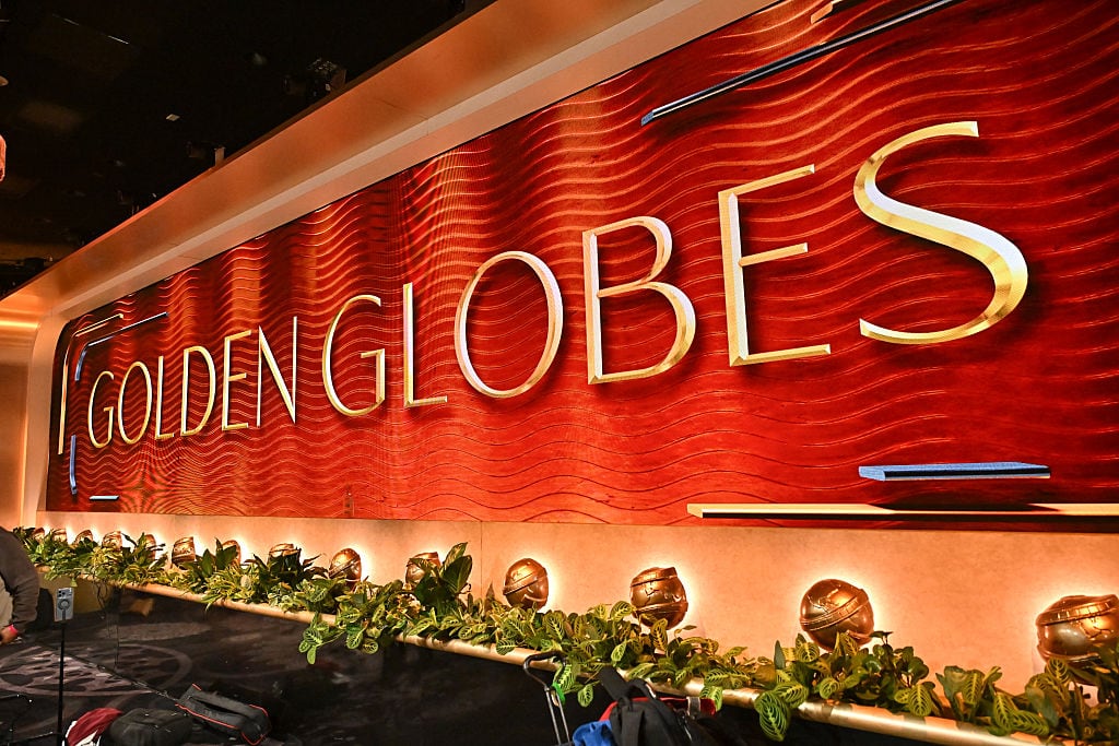 Despliegue de la alfombra roja de la 83.ª edición anual de los Globos de Oro