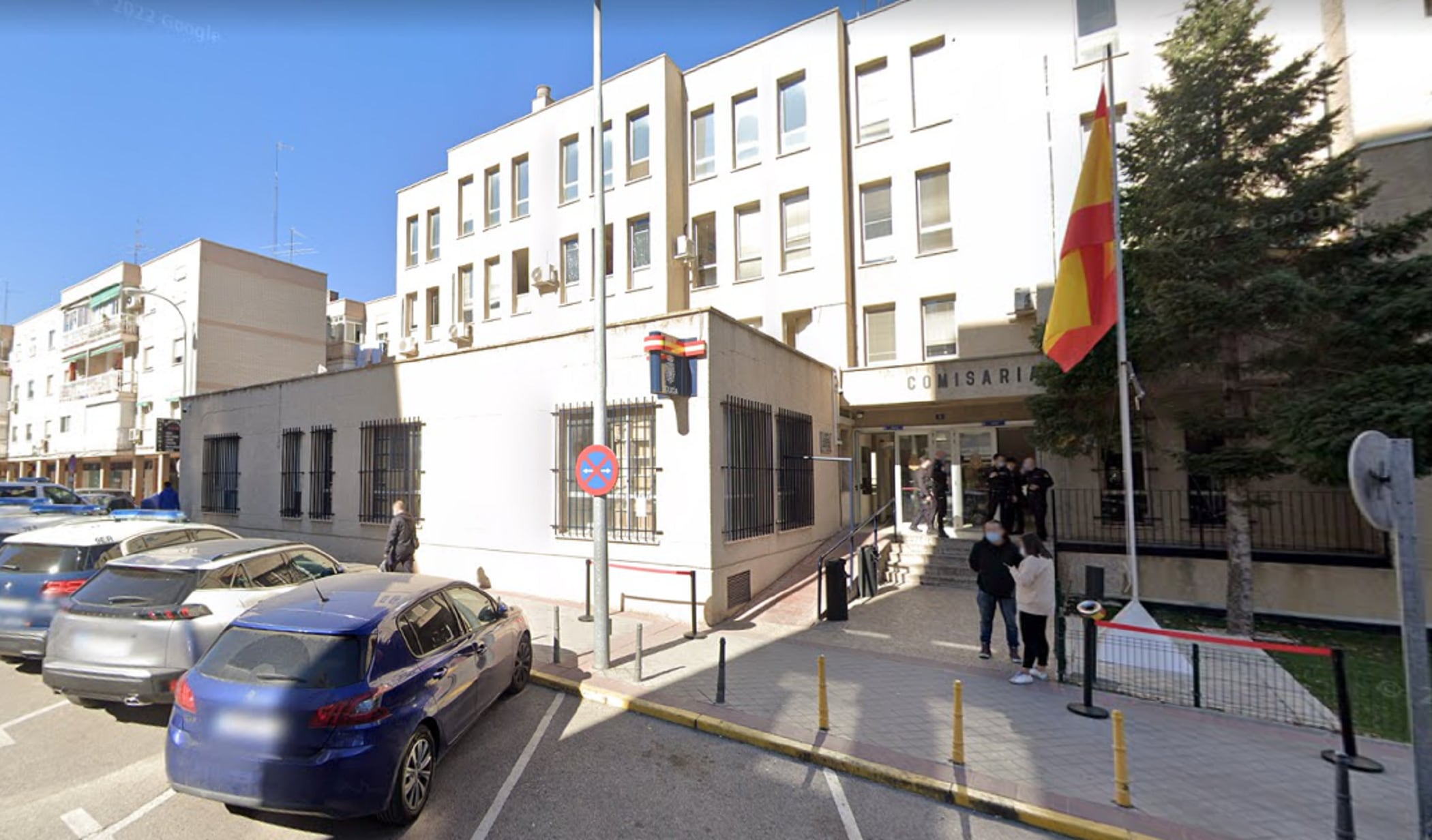 Instalaciones de la Comisaría de Policía Nacional en Fuenlabrada.