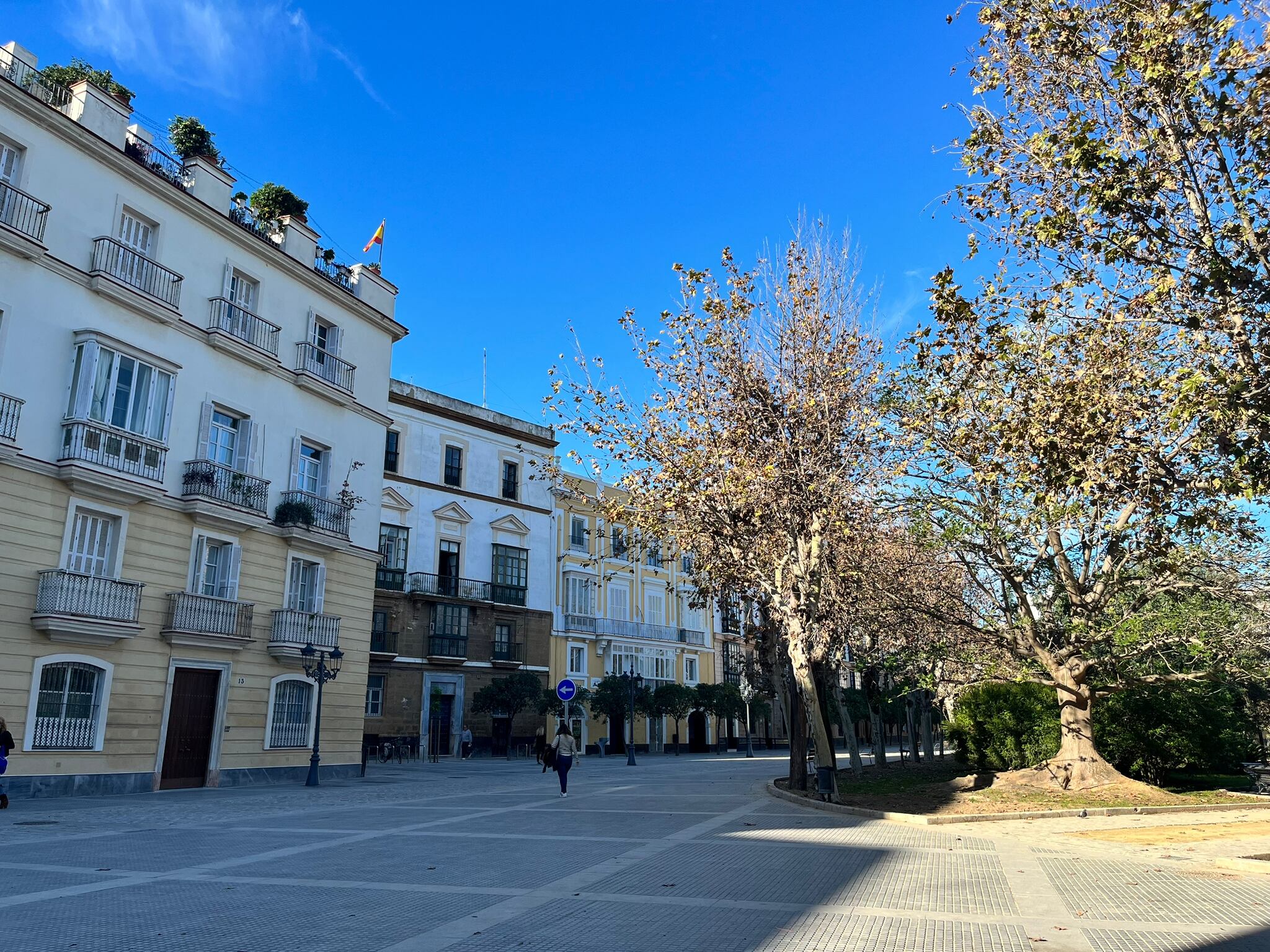 Plaza de España de Cádiz