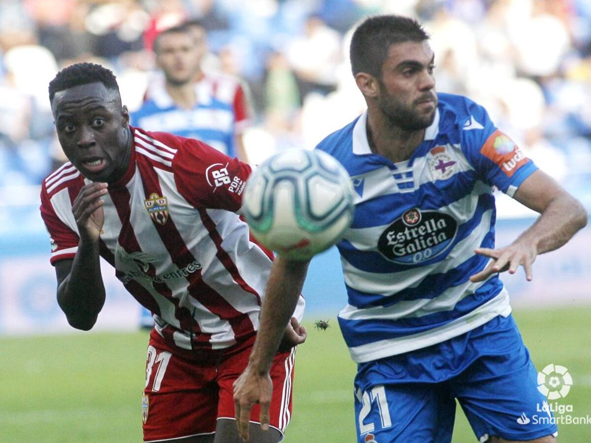 El Almería estudia una cesión de Appiah en el mercado de invierno