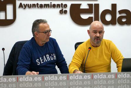 Juan Santa (I) y Julián Gil