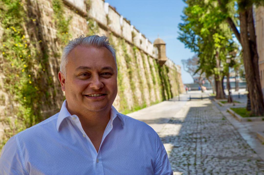 El candidato de Ciudadanos a la alcaldía de Cádiz, Domingo VIllero