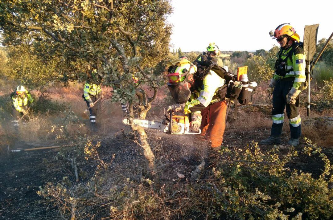 Labores de prevención de incendios