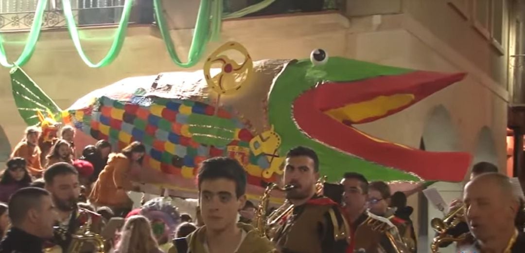 La Sardina de la psada edición de carnavales en la villa sanestebeña.