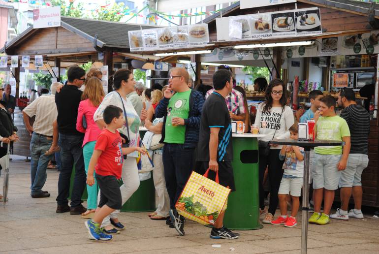 Casetas en la Plaza de la Llama