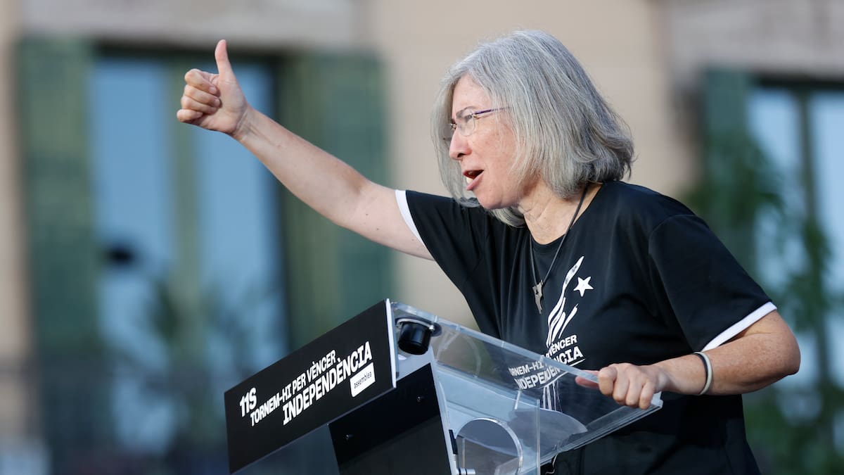 ENTREVISTA. Dolors Feliu, presidenta de l'ANC, critica "el gir d'ERC"