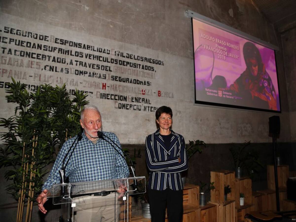 El científico estellés Adolfo Eraso recibe el premio Francisco de Javier 2018