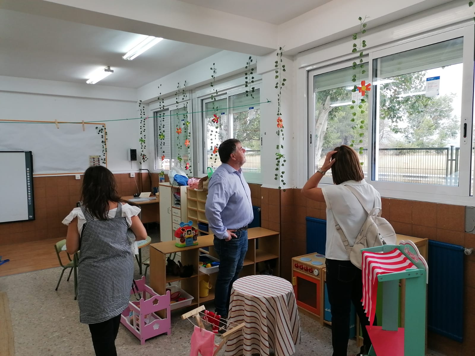 Visita al colegio Ruperto Chapí