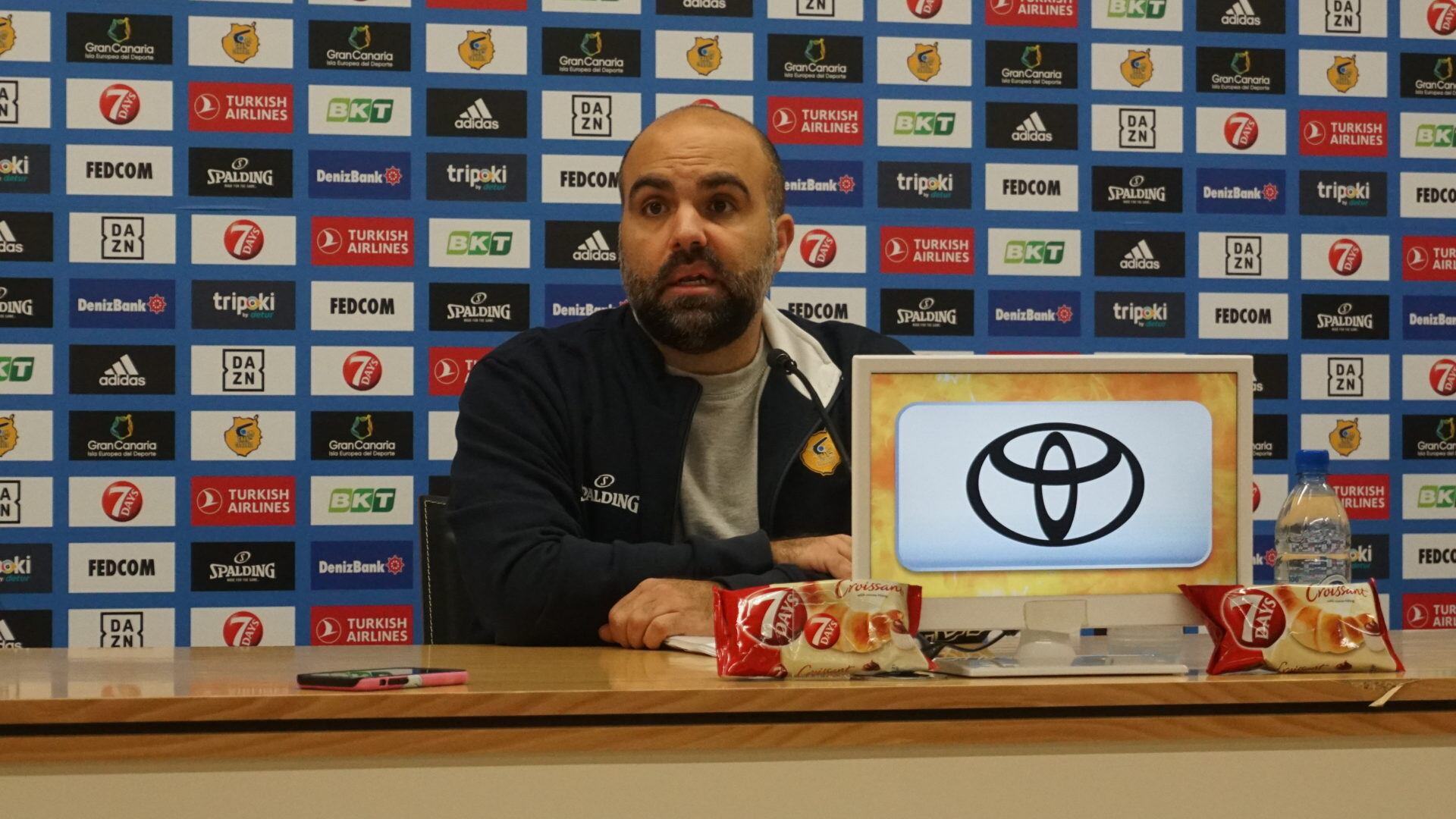 Víctor García, técnico ayudante del C.B. Gran Canaria