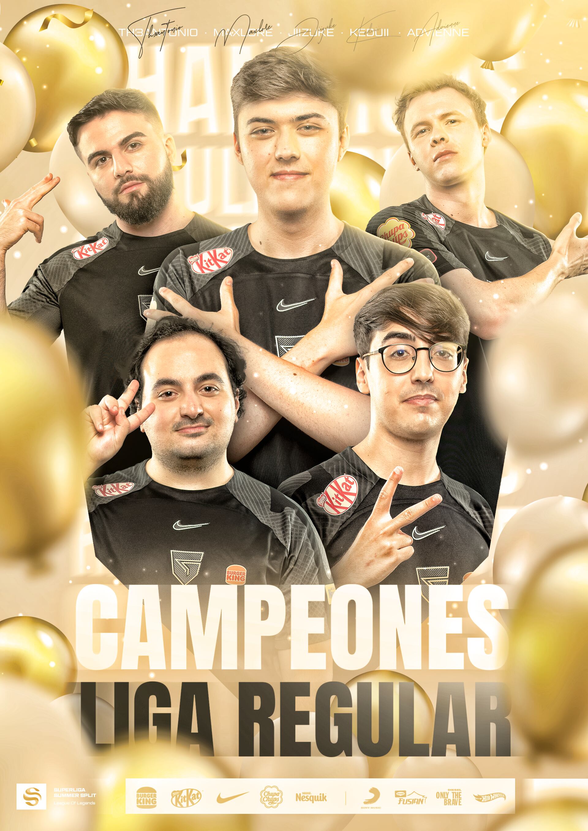 Giants campeón de la fase regular de la Superliga de League of Legends