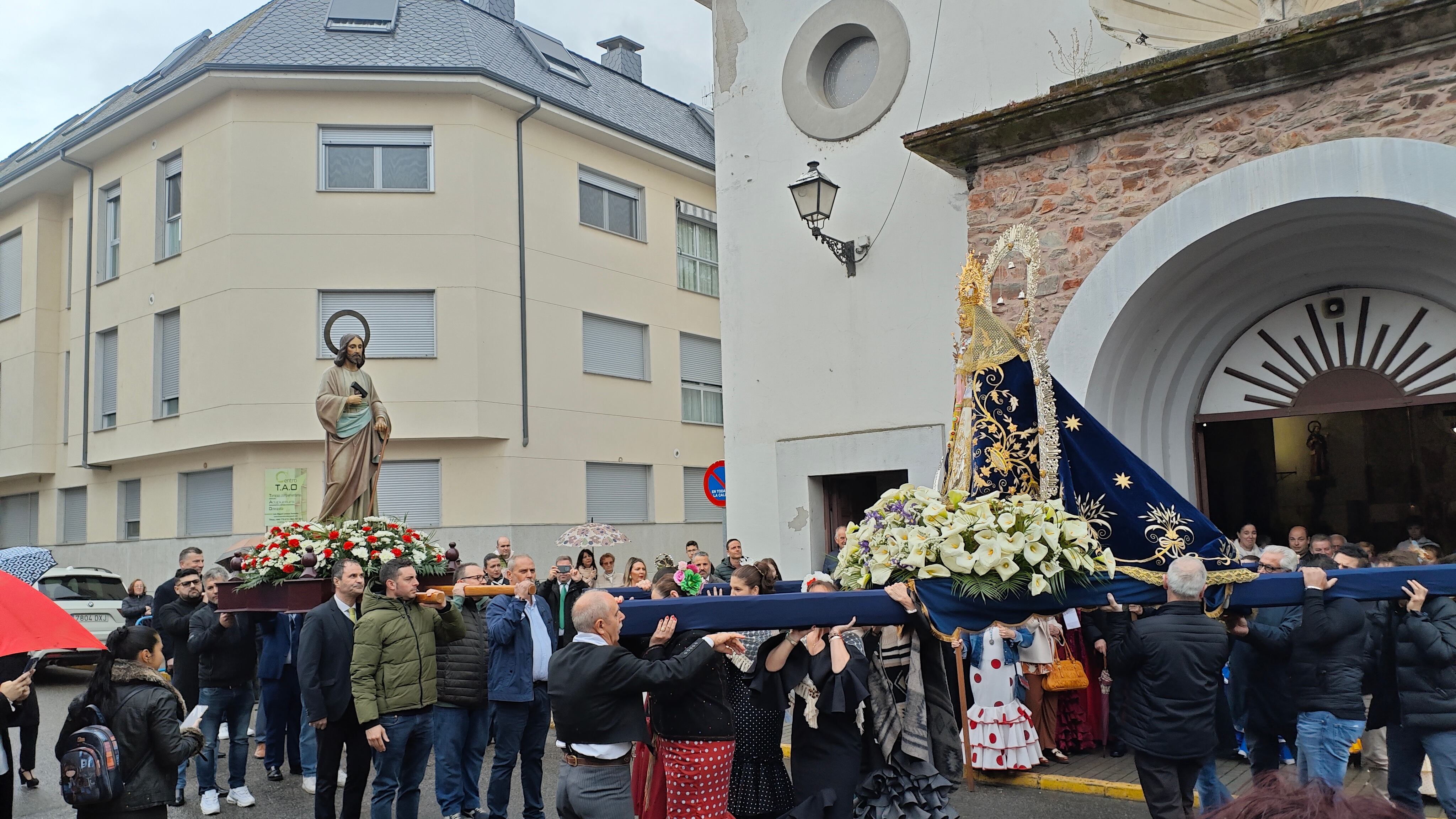 Un momento de la salida de las imágenes