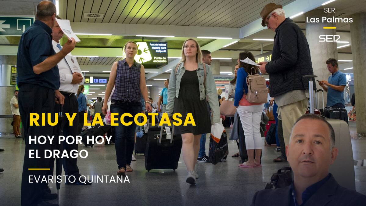 Comentario Evaristo: "RIU y la ecotasa"