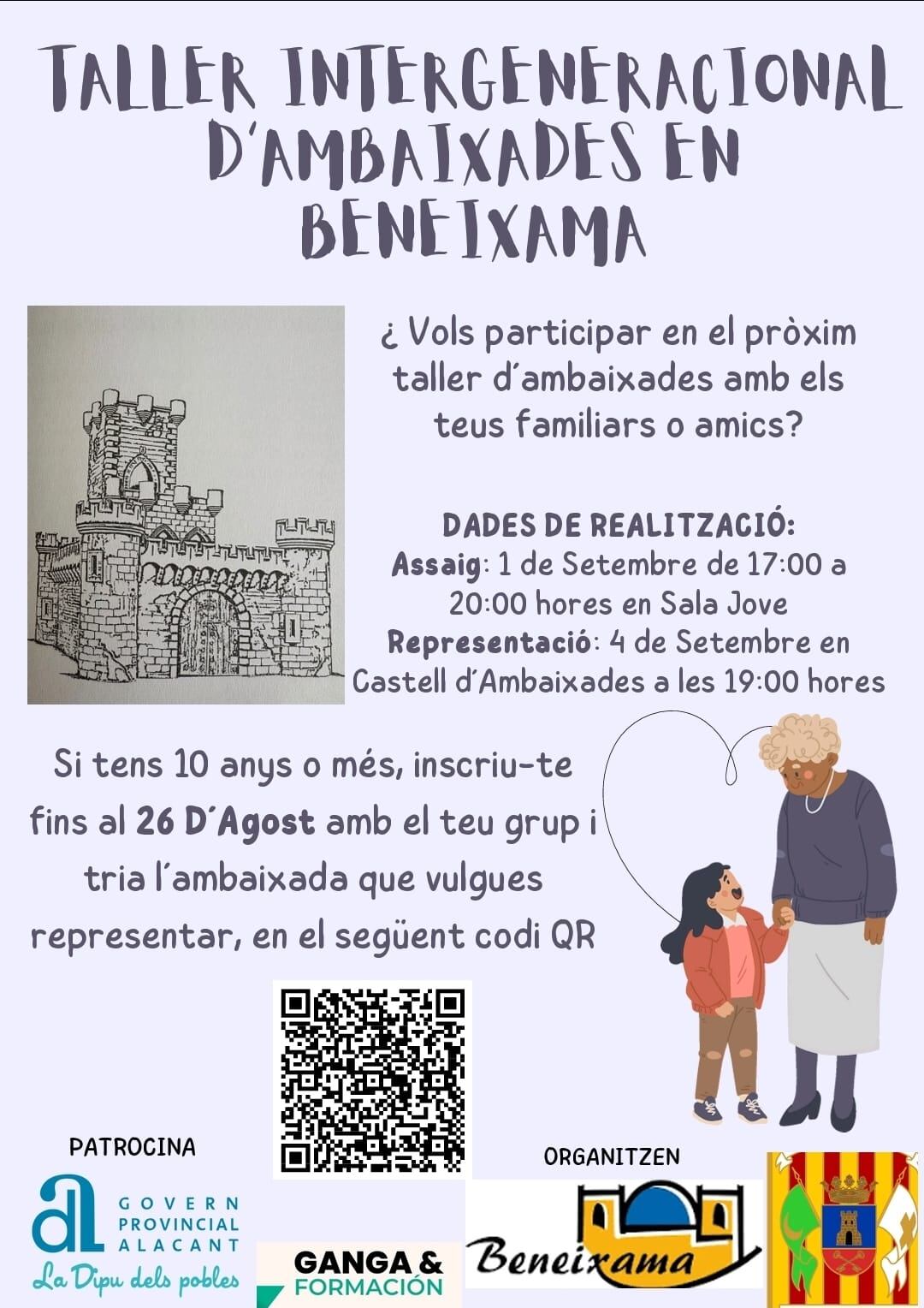 Convocatoria del taller de embajadas