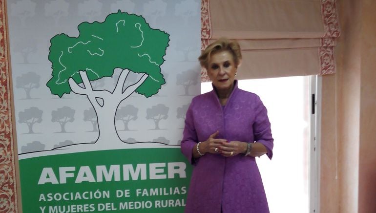 Carmen Quintanilla, presidenta de AFAMMER
