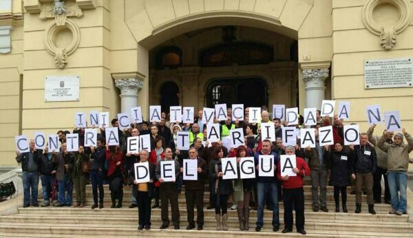 Iniciativa Ciudadana contra el tarifazo del agua en Málaga