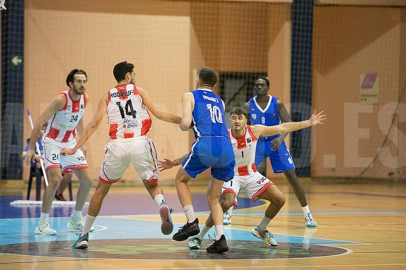 Un momento del partido