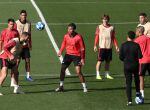 Entrenamiento del Real Madrid