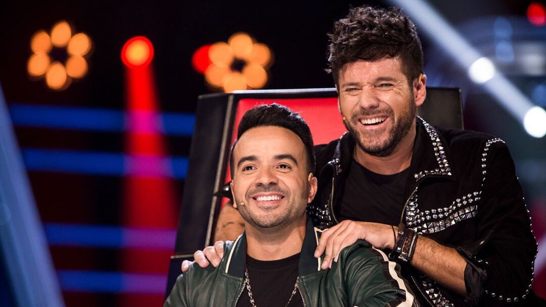 Luis Fonsi y Pablo López, coaches de &#039;La Voz&#039;