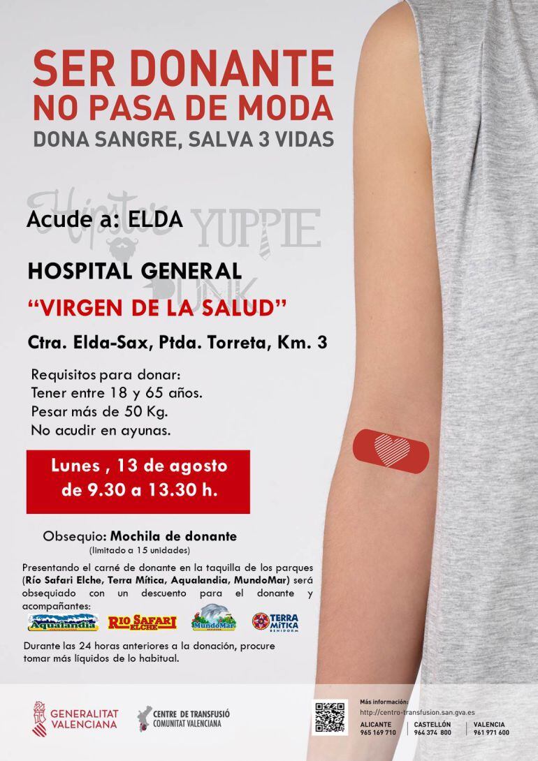 Generalmente, las donaciones bajan durante los meses de verano 