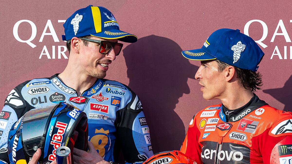 Marc Márquez entona el 'mea culpa' tras chocar con su hermano en Catar: "No me ha dado Álex, he fallado yo"