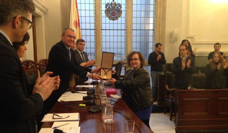 Montserrat Flores al plenari municipal de Reus aquest dilluns