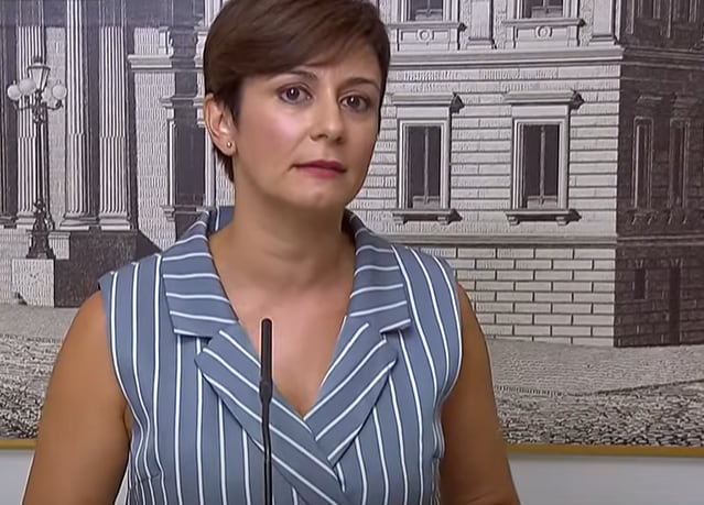 Isabel Rodríguez, portavoz del Gobierno y ministra de Política Territorial