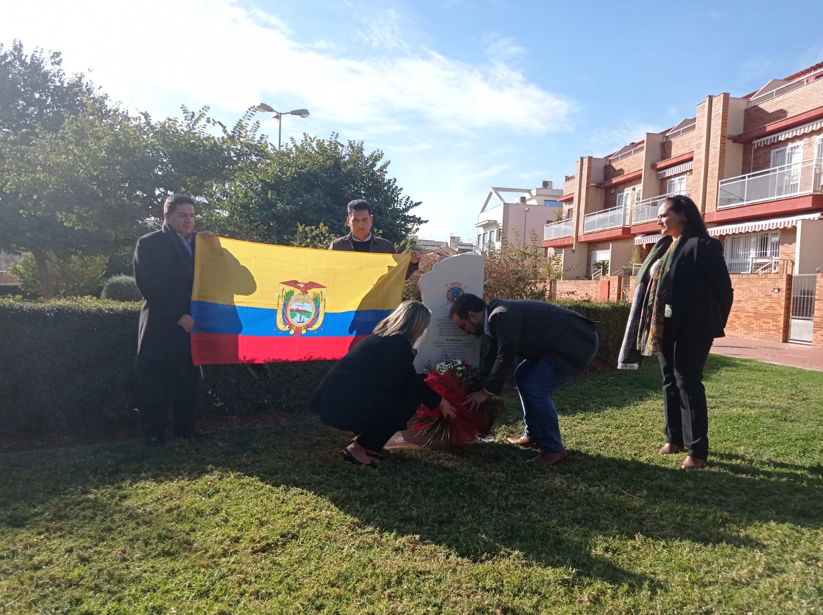 Acto conmemorativo del 22 aniversario de la muerte de 12 ecuatorianos en Lorca