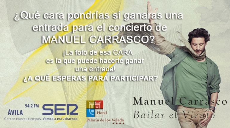 Manuel Carrasco actuará en Ávila, el 23 de Julio
