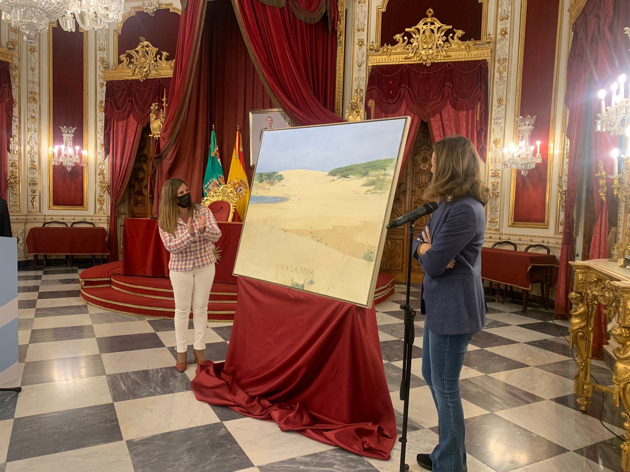 Irene García presenta el cartel del Día de la Provincia de Cádiz