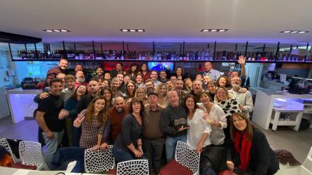 La cena anual del gremio ha reunido a medio centenar de profesionales de todos los medios de comunicación