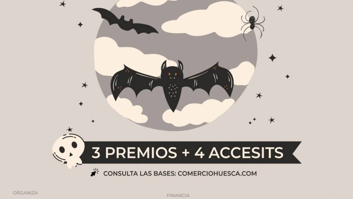 Concurso de escaparates de Halloween en Huesca