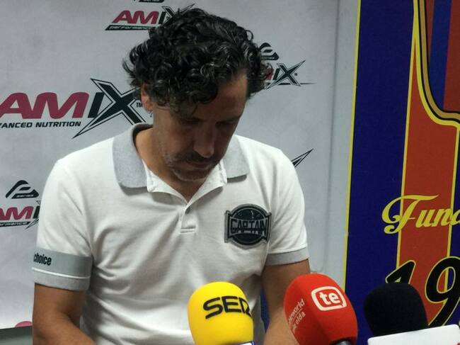 Raúl Garrido intuía que era su útlima comparencia como técnico del Eldense