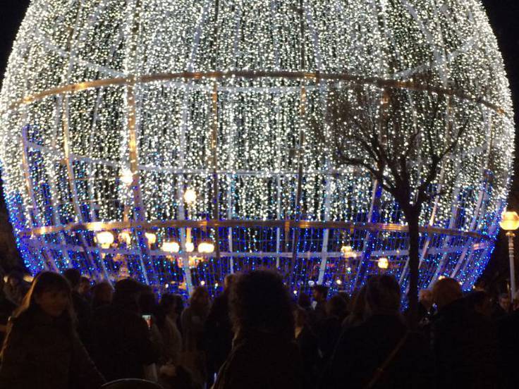 Luces de Navidad en Bilbao