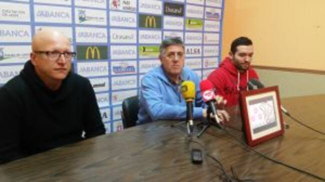 Carrillo, junto a Cayetano Franco y Carlos Cabero