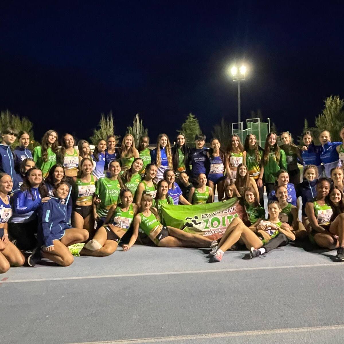 Intec Zoiti y Atletismo Barbastro brillan en el Campeonato de España Sub16 de clubes