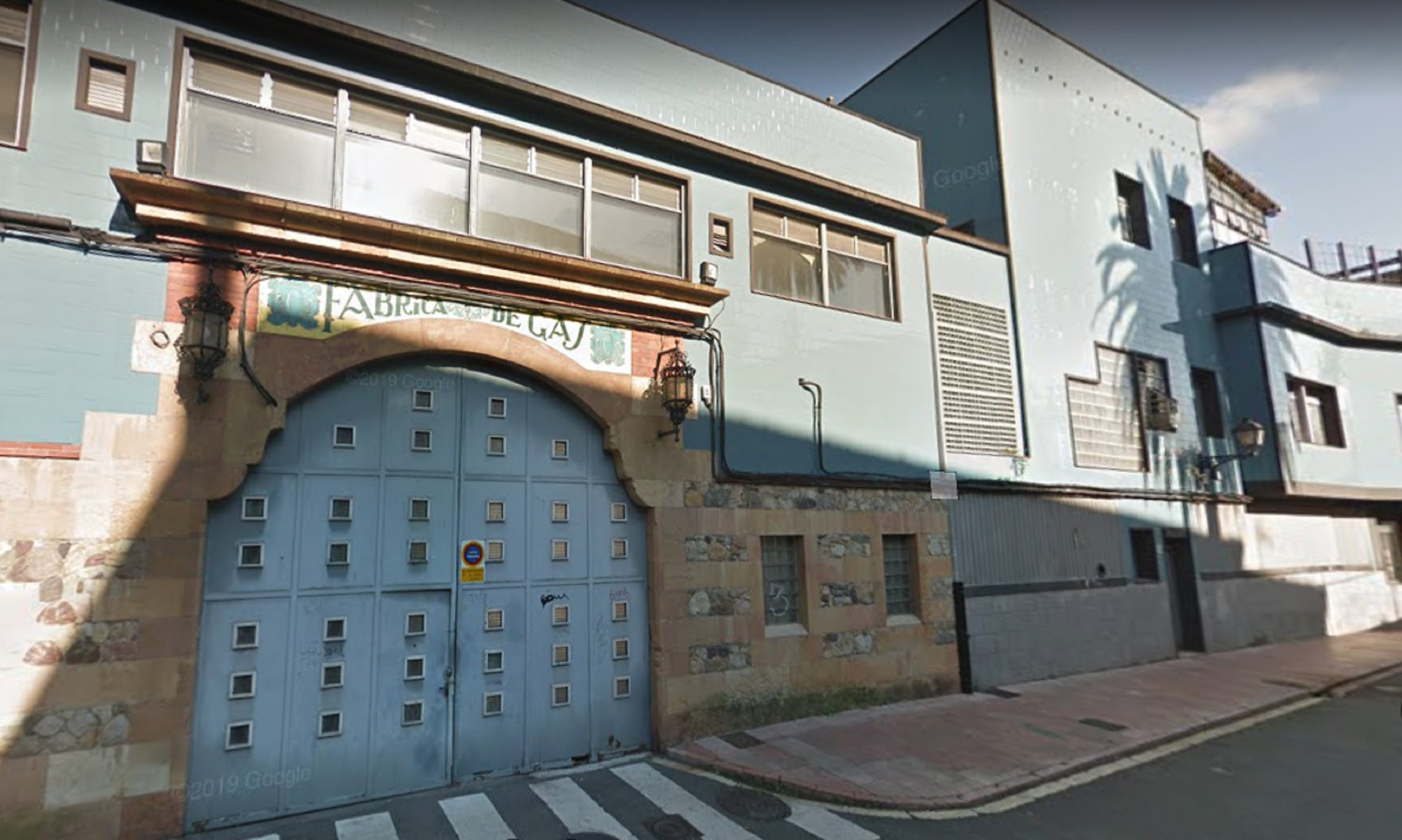 Entrada Fábrica de Gas de Oviedo