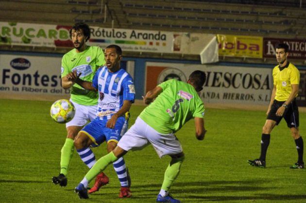 Joaqui, durante el choque