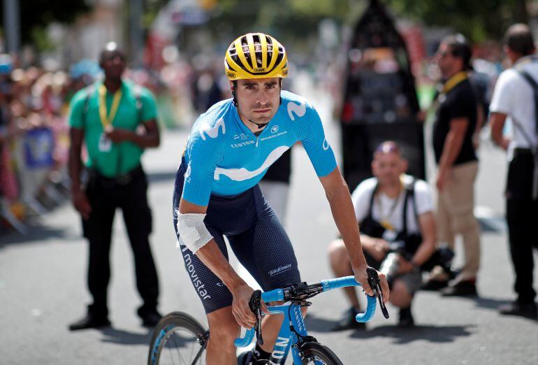 Mikel Landa durante el Tour