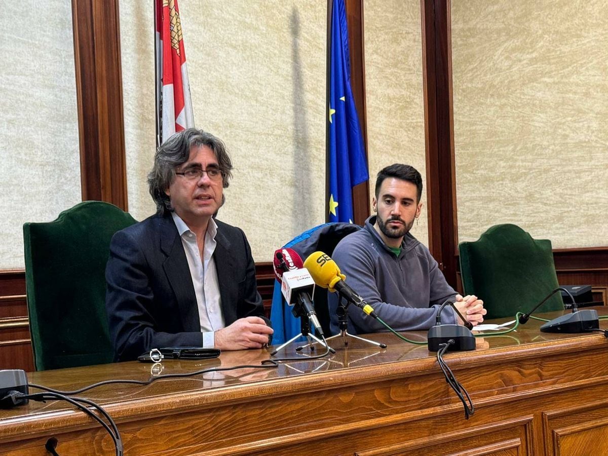 Martín, durante una comparecencia como alcalde/Archivo