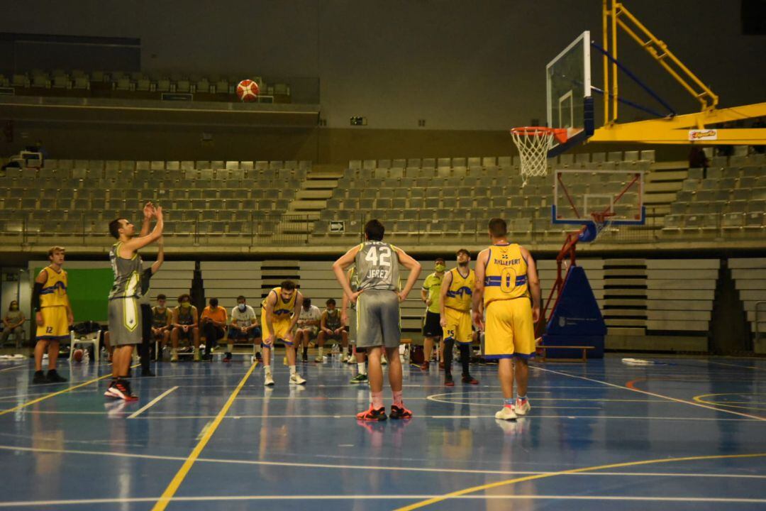 Imagen del partido disputado por el equipo de Pablo Benítez
