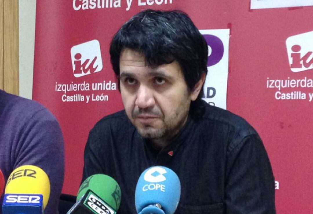 Iván Fradejas ha sido el último coordinador provincial de IU en Palencia