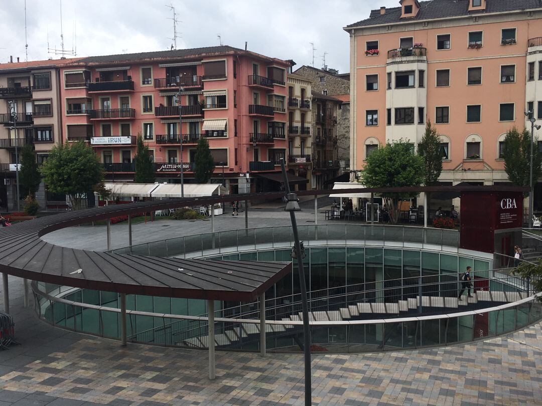 CBA Espacio Cultural en la Plaza San Juan de Irun.
