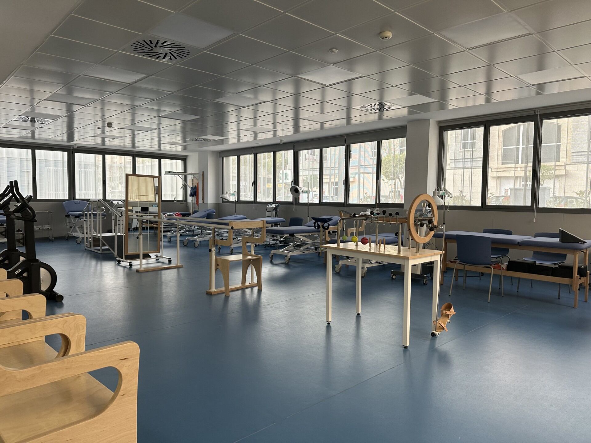 Nueva área de rehabilitación en el Centro Sanitario Integrado Roís de Corella de Gandia.