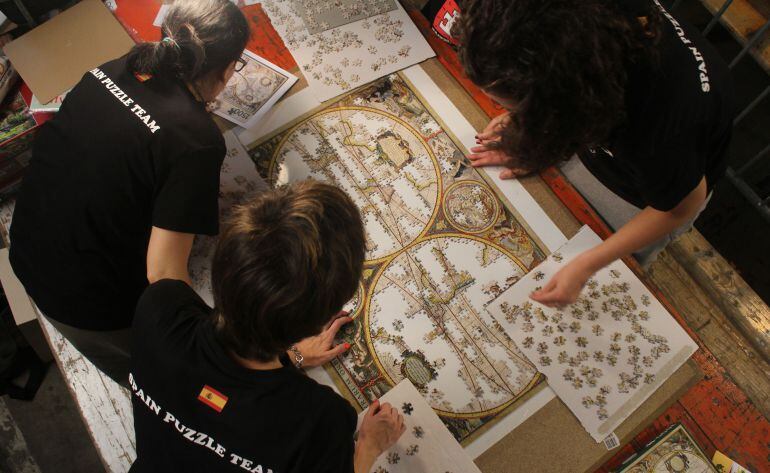 Imagen del Campeonato de Europa de Puzzle celebrado en Bélgica