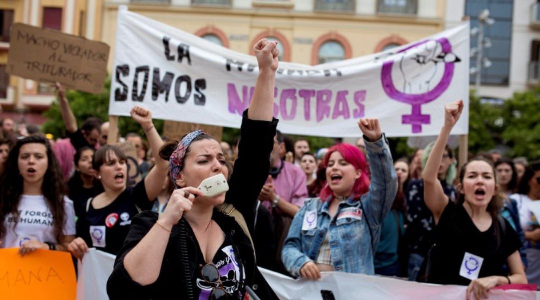 Manifestación en Málaga contra la sentencia de &#039;la Manada&#039;