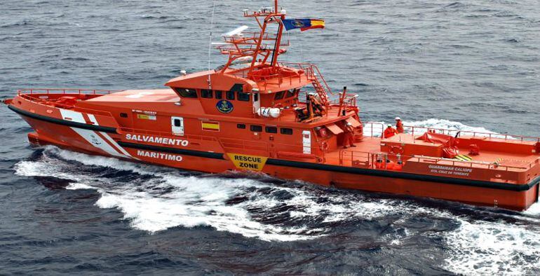 Embarcación de rescate de Salvamento Marítimo