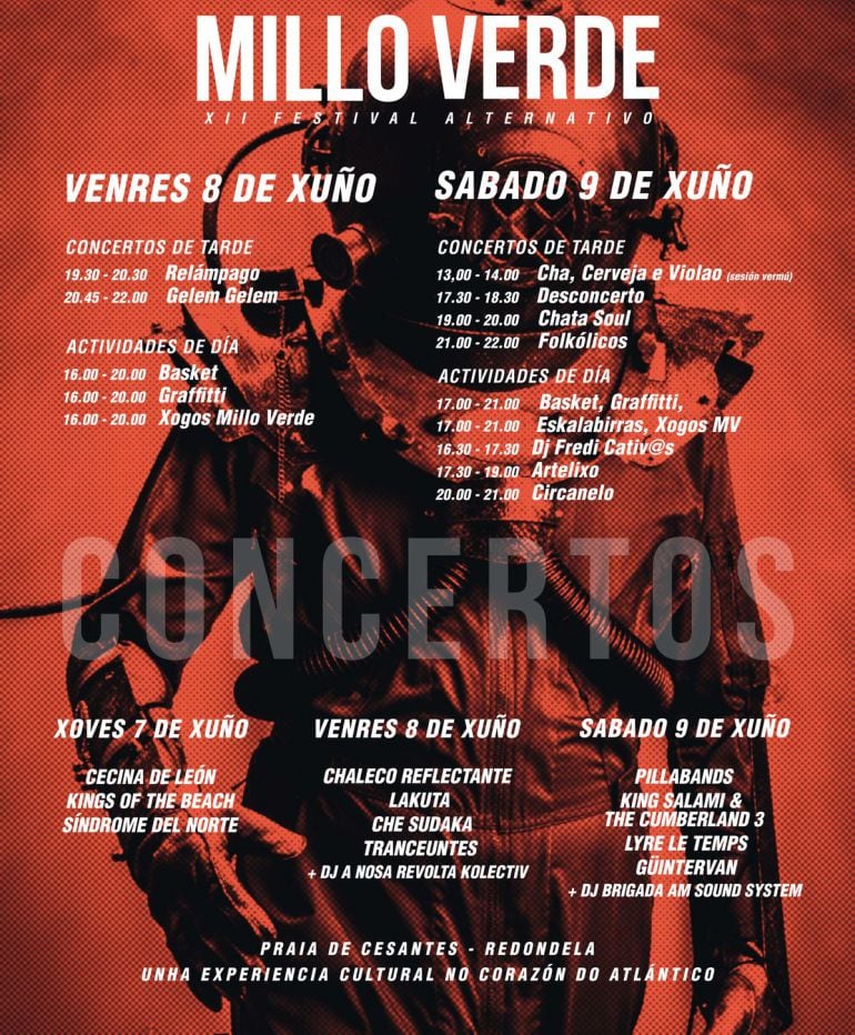 Cartel Festival MILLO VERDE 2018