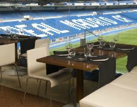 Vistas desde el Real Café Bernabéu