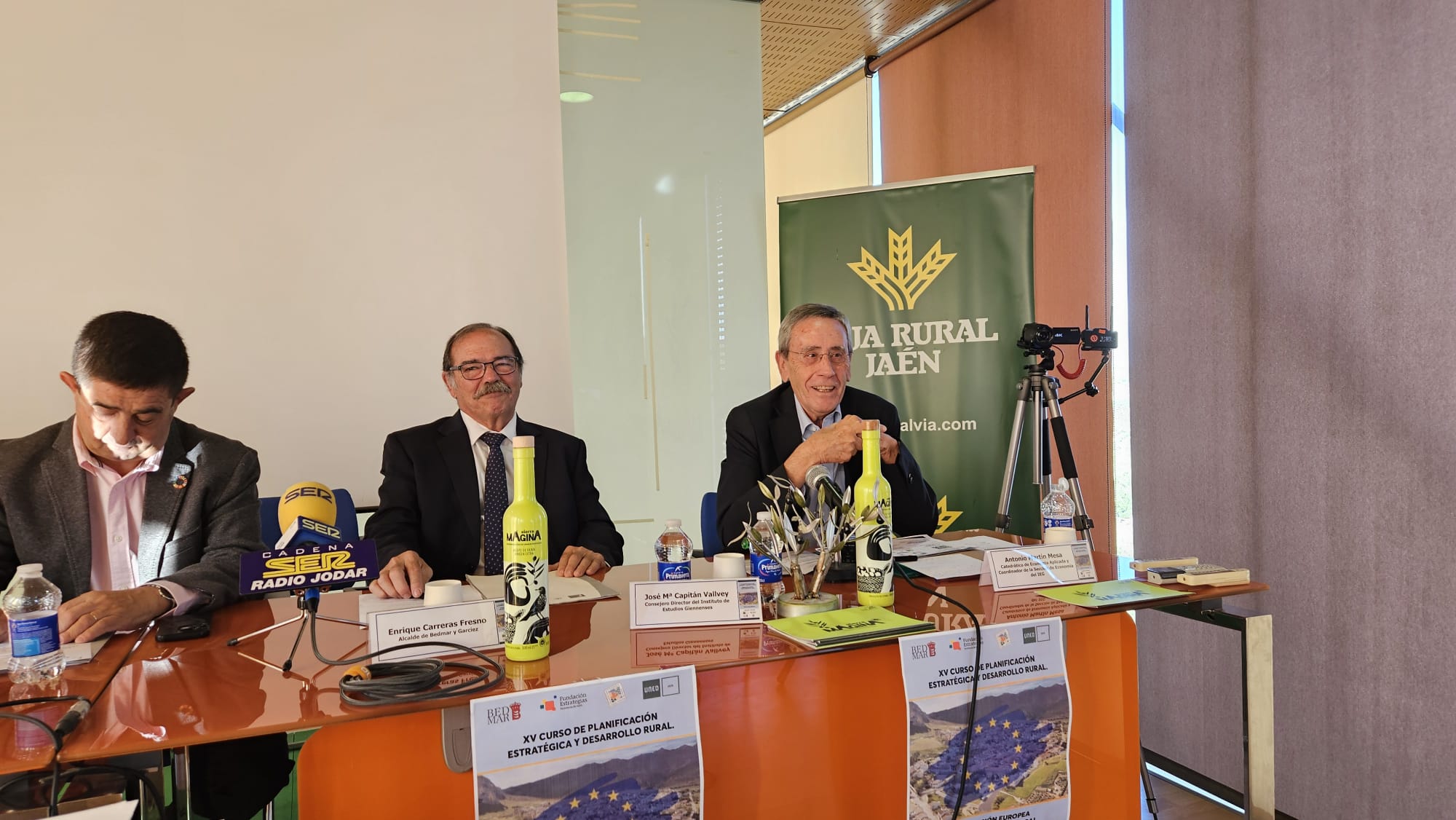 Momento de la intervención del director del curso, Antonio Martín Mesa